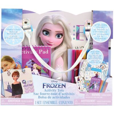 Tara Toys - Activity Tote - Disney Frozen 2, All-In-1 Tote, Color, Sticker Tara Toys - Activity Tote - Disney Frozen 2, All-In-1 Tote, Color, Sticker