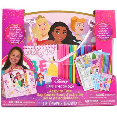 Tara Toys - Activity Tote - Disney Princess, All-In-1 Tote, Color, Sticker Tara Toys - Activity Tote - Disney Princess, All-In-1 Tote, Color, Sticker