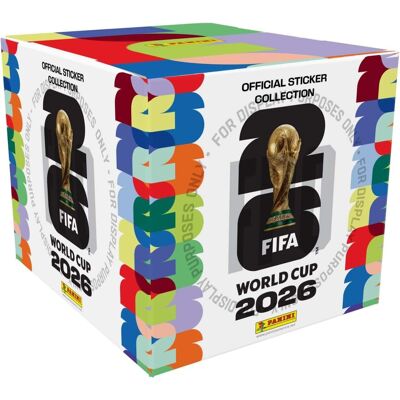 Panini - 2026 FIFA World Cup Sticker Collection - Box of 50 Packs - Multi-Colored Panini - 2026 FIFA World Cup Sticker Collection - Box of 50 Packs - Multi-Colored
