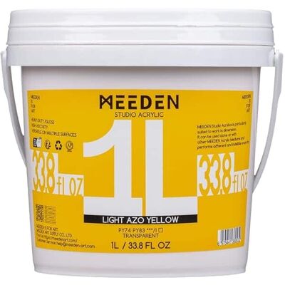 Meeden - ACRYLIC PAINT-LIGHT AZO YELLOW Meeden - ACRYLIC PAINT-LIGHT AZO YELLOW