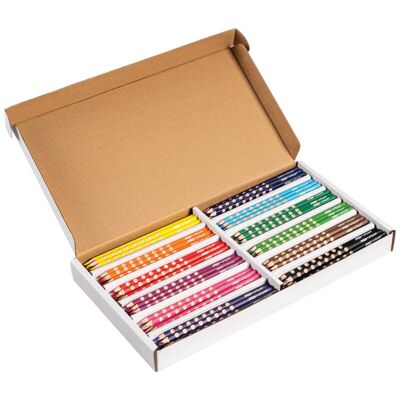 Prang - Groove Slim 3.3mm Colored Pencils 144 Per Pack Prang - Groove Slim 3.3mm Colored Pencils 144 Per Pack