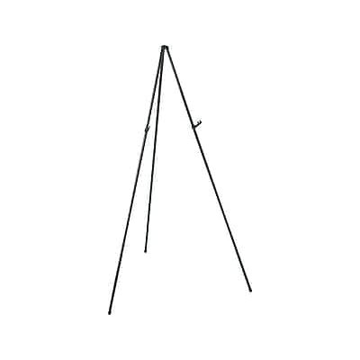 Quartet - Heavy-Duty Instant Display Easel, 63" Metal - Black Quartet - Heavy-Duty Instant Display Easel, 63" Metal - Black
