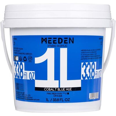 Meeden - STUDIO ACRYLIC PAINT-COBALT BLUE Meeden - STUDIO ACRYLIC PAINT-COBALT BLUE