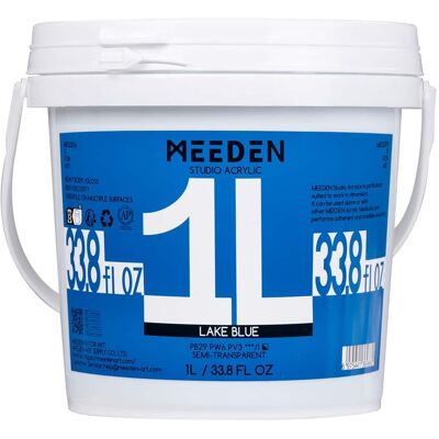 Meeden - STUDIO ACRYLIC PAINT-LAKE BLUE Meeden - STUDIO ACRYLIC PAINT-LAKE BLUE