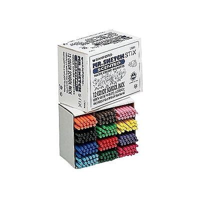 Mr. Sketch - Scented Stix Water Based Markers, Fine, 216/Carton - Assorted Colors Mr. Sketch - Scented Stix Water Based Markers, Fine, 216/Carton - Assorted Colors