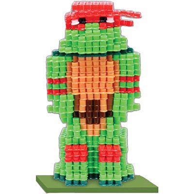 Tara Toys - 3D Pixel Creations TMNT - 2500 Beads Kit, DIY 3D Character Craft Set Tara Toys - 3D Pixel Creations TMNT - 2500 Beads Kit, DIY 3D Character Craft Set