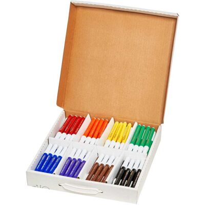 Prang - Art Markers Washable Master Pack 8 Colors 96 Markers Prang - Art Markers Washable Master Pack 8 Colors 96 Markers