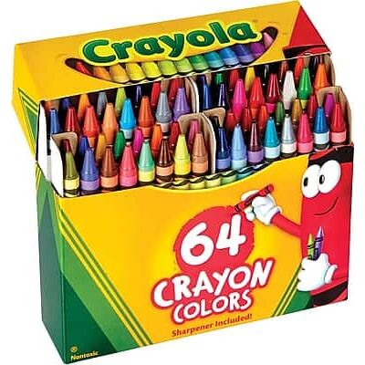 Crayola - Crayons, 64/Box - Assorted Crayola - Crayons, 64/Box - Assorted