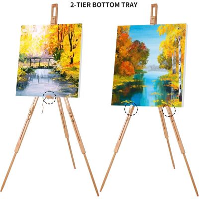Meeden - TRIPOD EASEL WITH CARRYING CASE Meeden - TRIPOD EASEL WITH CARRYING CASE