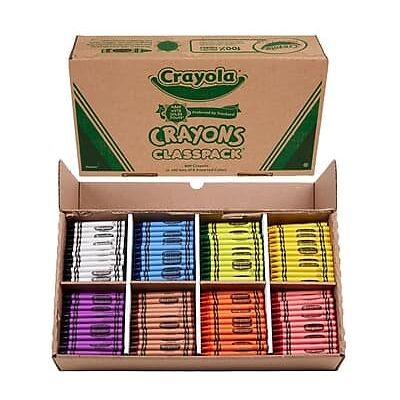Crayola - Classpack Crayons, 800/Box - Multicolor Crayola - Classpack Crayons, 800/Box - Multicolor