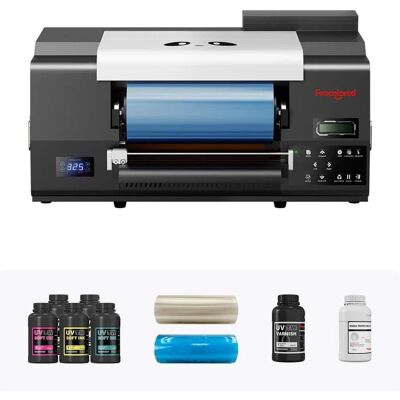 Procolored - VF13 Pro Panda UV DTF Printer 13" A3+ Dual XP600 2-in-1 - A3 Sticker Making Machine - White Procolored - VF13 Pro Panda UV DTF Printer 13" A3+ Dual XP600 2-in-1 - A3 Sticker Making Machine - White