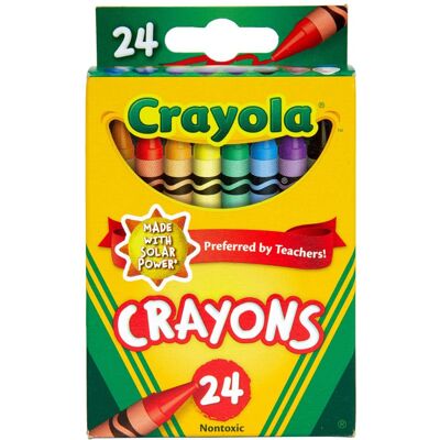 Crayola - Crayons, Regular Size, 24 Count Crayola - Crayons, Regular Size, 24 Count