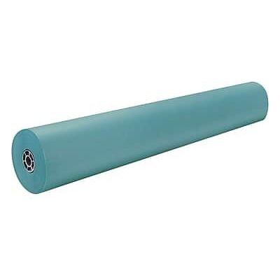 Pacon - Rainbow Duo-Finish Paper Roll, 36" x 1,000' - Aqua Pacon - Rainbow Duo-Finish Paper Roll, 36" x 1,000' - Aqua