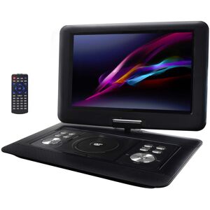 Trexonic - 14.1 Inch Portable DVD Player with TFT LCD Screen and USB/SD/AV Inputs - Black Trexonic - 14.1 Inch Portable DVD Player with TFT LCD Screen and USB/SD/AV Inputs - Black