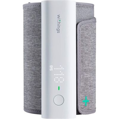 Withings - BPM Connect - Wi-Fi Smart Blood Pressure Monitor - White/Gray Withings - BPM Connect - Wi-Fi Smart Blood Pressure Monitor - White/Gray