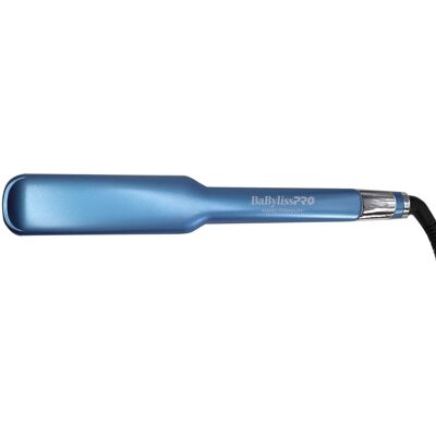 BaByliss - Pro Nano Titanium 1½" Ultra-Sleek Hair Straightener, Flat Iron - Blue BaByliss - Pro Nano Titanium 1½" Ultra-Sleek Hair Straightener, Flat Iron - Blue