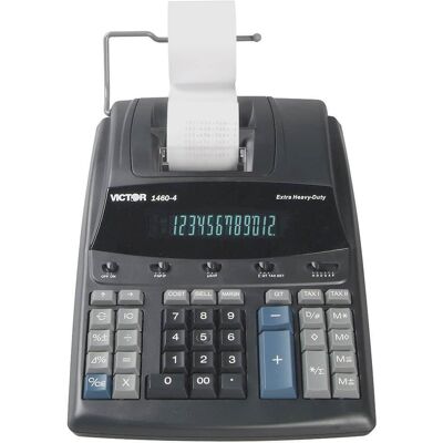 Victor - Desktop Printing Calculator - Black Victor - Desktop Printing Calculator - Black