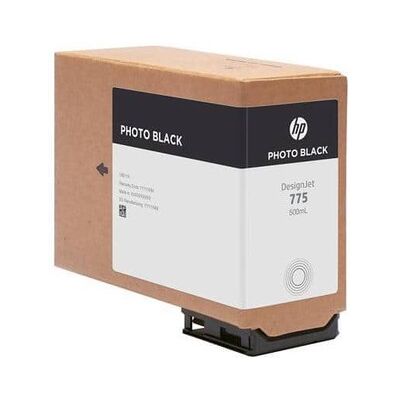 HP - 775 500-ml Photo Black Ink Cartridge, 1XB21A HP - 775 500-ml Photo Black Ink Cartridge, 1XB21A
