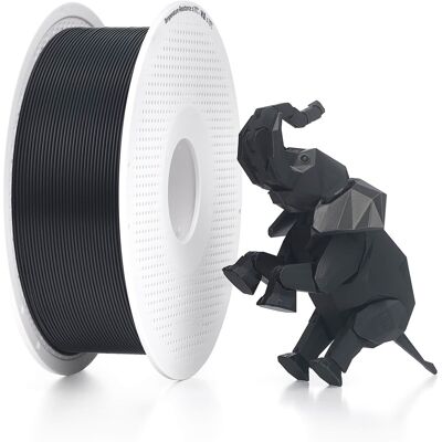 Bambu Lab - 1.75mm PLA Basic Filament - Black Bambu Lab - 1.75mm PLA Basic Filament - Black