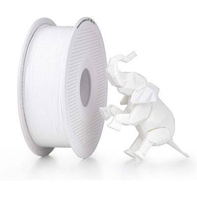 Bambu Lab - 1.75mm PLA Basic Filament - Jade White Bambu Lab - 1.75mm PLA Basic Filament - Jade White