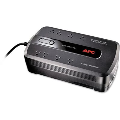 APC - BE650G1 BE650G1 340 Joules 650 VA 8 Outlets Back-UPS ES 650 Battery Backup System - Charcoal APC - BE650G1 BE650G1 340 Joules 650 VA 8 Outlets Back-UPS ES 650 Battery Backup System - Charcoal