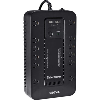 CyberPower - 950VA Battery Back-Up System - Black CyberPower - 950VA Battery Back-Up System - Black