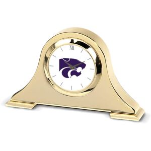 Jardine - Kansas State Wildcats Team Napoleon Desk Clock - Gold Jardine - Kansas State Wildcats Team Napoleon Desk Clock - Gold