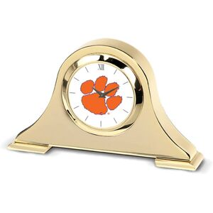 Jardine - Clemson Tigers Team Logo Napoleon Desk Clock - Gold Jardine - Clemson Tigers Team Logo Napoleon Desk Clock - Gold