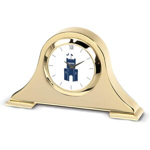 Jardine - Citadel Bulldogs Team Logo Napoleon Desk Clock - Gold Jardine - Citadel Bulldogs Team Logo Napoleon Desk Clock - Gold