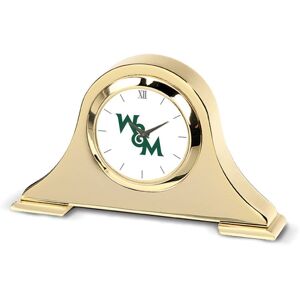 Jardine - William & Mary Tribe Team Napoleon Desk Clock - Gold Jardine - William & Mary Tribe Team Napoleon Desk Clock - Gold