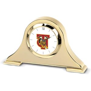 Jardine - Tuskegee Golden Tigers Team Napoleon Desk Clock - Gold Jardine - Tuskegee Golden Tigers Team Napoleon Desk Clock - Gold