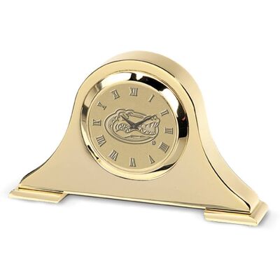 Jardine - Florida Gators Napoleon Desk Clock - Gold Jardine - Florida Gators Napoleon Desk Clock - Gold