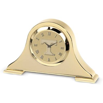 Jardine - Tennessee Volunteers Napoleon Desk Clock - Gold Jardine - Tennessee Volunteers Napoleon Desk Clock - Gold