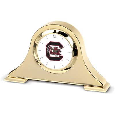 Jardine - South Carolina Gamecocks Team Napoleon Desk Clock - Gold Jardine - South Carolina Gamecocks Team Napoleon Desk Clock - Gold