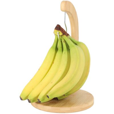 MegaChef - Bamboo Wood Banana Hanger - Brown MegaChef - Bamboo Wood Banana Hanger - Brown