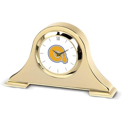 Jardine - Albany State Golden Rams Napoleon Desk Clock - Gold Jardine - Albany State Golden Rams Napoleon Desk Clock - Gold