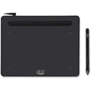 Adesso - CYBRTABLETK8 Cybertablet K8 8 in. x 5 in. Screen Tablet - Black Adesso - CYBRTABLETK8 Cybertablet K8 8 in. x 5 in. Screen Tablet - Black