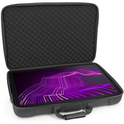 CASEMATIX - Protective Carrying Case for Wacom Cintiq Pro 27 Creative Pen Display Graphic Drawing Monitor - Travel Case with Strap - Black CASEMATIX - Protective Carrying Case for Wacom Cintiq Pro 27 Creative Pen Display Graphic Drawing Monitor - Travel Case with Strap - Black