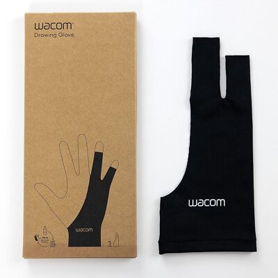 Wacom - Drawing Glove, one-size (1 pack) - Black Wacom - Drawing Glove, one-size (1 pack) - Black