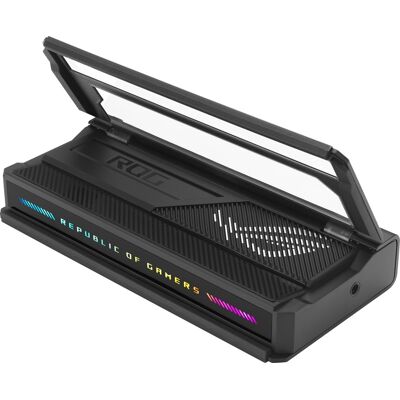 Asus - ROG Bulwark 7-in-1 Charging Dock for ROG Xbox Ally (HDMI 2.1, USB-A 3.2, USB-C 3.2) - Black Asus - ROG Bulwark 7-in-1 Charging Dock for ROG Xbox Ally (HDMI 2.1, USB-A 3.2, USB-C 3.2) - Black