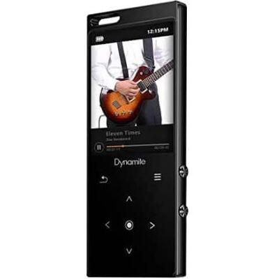 Samvix - Dynamite Kosher MP3 Player 8GB w/ Bluetooth, Touch, Voice Recorder- Black Samvix - Dynamite Kosher MP3 Player 8GB w/ Bluetooth, Touch, Voice Recorder- Black