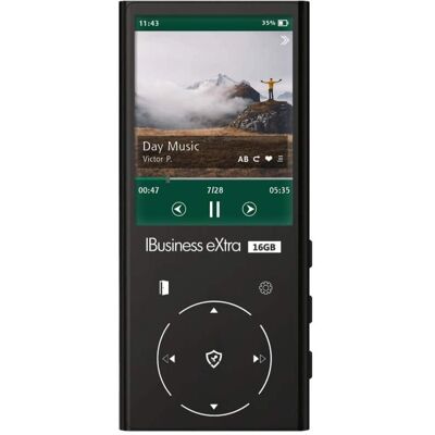 Samvix - IBusiness eXtra 16GB Kosher MP3 Player (Black) Samvix - IBusiness eXtra 16GB Kosher MP3 Player (Black)