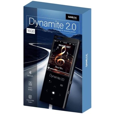 Samvix - Dynamite 2.0 Kosher 16GB MP3 Player with Bluetooth (Silver) Samvix - Dynamite 2.0 Kosher 16GB MP3 Player with Bluetooth (Silver)