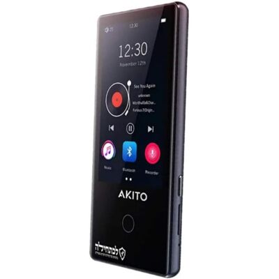Akito - L13 Kosher MP3 Player, Black Akito - L13 Kosher MP3 Player, Black
