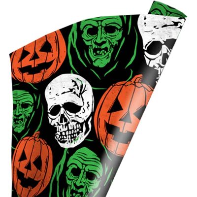 Trick or Treat Studios - Halloween III Big Giveaway Wrapping Paper 30 x 96 Inches - Black Trick or Treat Studios - Halloween III Big Giveaway Wrapping Paper 30 x 96 Inches - Black