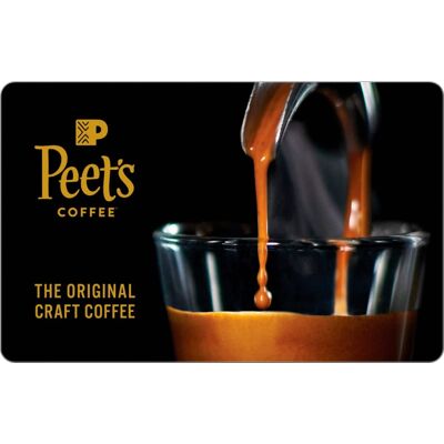 Peet's Coffee - $25 Gift Card Peet's Coffee - $25 Gift Card