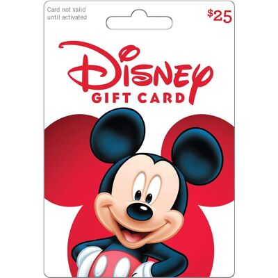 Disney - $25 Gift Card Disney - $25 Gift Card