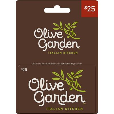 Olive Garden - $25 Gift Card Olive Garden - $25 Gift Card