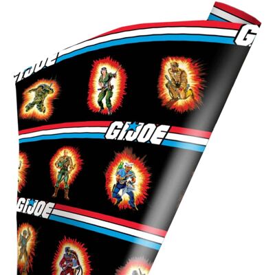 Trick or Treat Studios - GI Joe Heroes Wrapping Paper 30 x 96 Inches - Black Trick or Treat Studios - GI Joe Heroes Wrapping Paper 30 x 96 Inches - Black