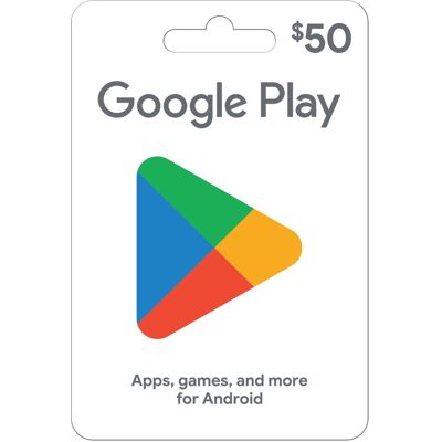 Google Play - $50 Gift Card Google Play - $50 Gift Card